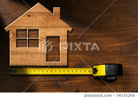 Wooden House - Construction Industry Concept Wooden House - Construction Industry Concept 34535269