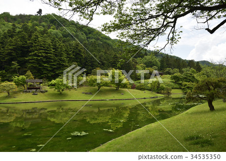 Shogakuin皇宮皇宮龍捲風池塘 34535350