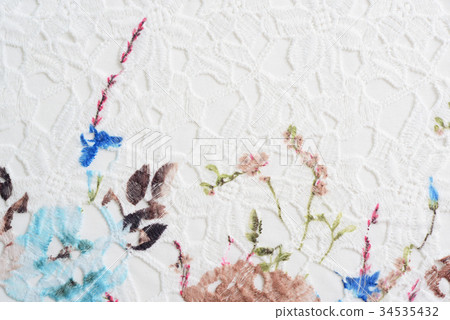 Fashionable lace fabric 34535432