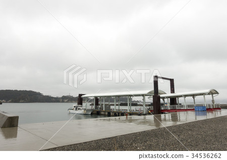 治療島“Urato Islands”Nonoshima Shiogama市擁有的輪船內襯 34536262
