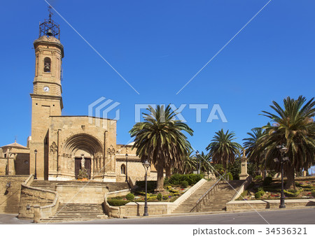 Colegiata de Santa Maria la Mayor in Caspe, Spain 34536321