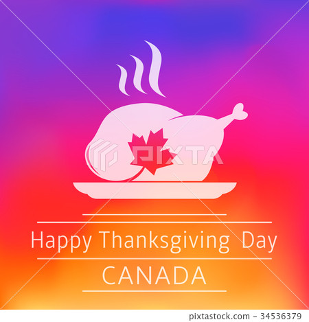 Thanksgiving Day Canada Blurred Background Thanksgiving Day Canada Blurred Background 34536379