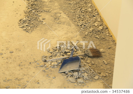 整修工作的形象 34537486