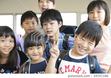 Primary school child classroom smile Primary school child classroom smile 34541386