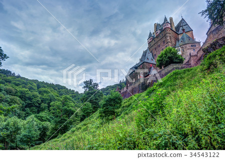 Eltz Castle in Rhineland-Palatinate, Germany. 34543122
