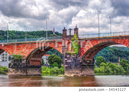 The Roman bridge in Trier 34543127
