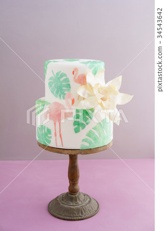 Tropical wedding cake Tropical wedding cake 34543642