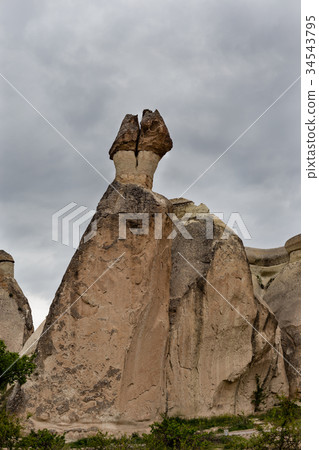 Fairy chimneys in Cappadocia Fairy chimneys in Cappadocia 34543795