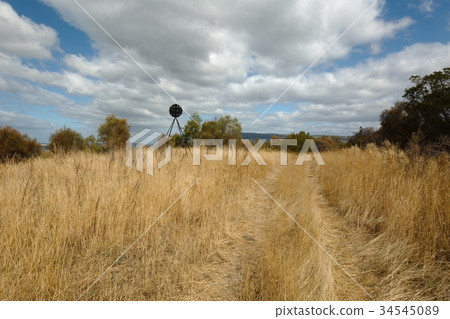 Dry autumn meadow Dry autumn meadow 34545089