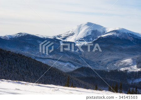 Fantastic winter landscape.  34545503
