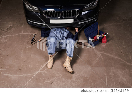 汽車，工程師，機修工 34548159