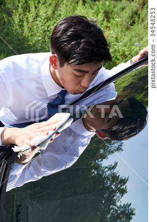 Car, car wash, mechanic 34548253