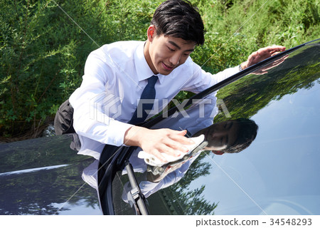 Car, car wash, mechanic 34548293