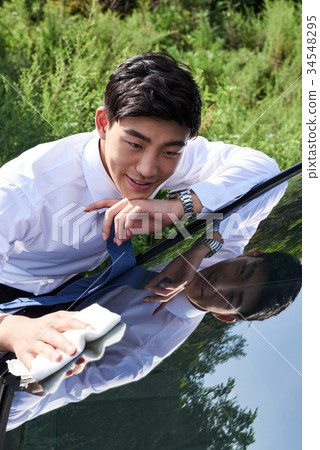 Car, car wash, mechanic Car, car wash, mechanic 34548295