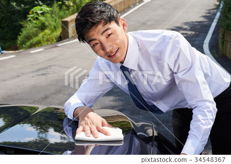Car, car wash, mechanic 34548367