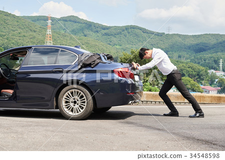 Car, breakdown, engineer, mechanic Car, breakdown, engineer, mechanic 34548598