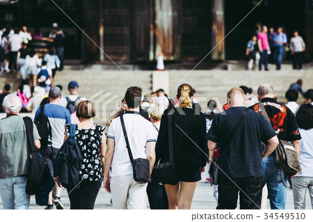Foreigner visiting Japan 34549510