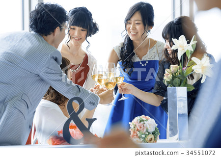 Casual Wedding-Reception-Next Party 34551072