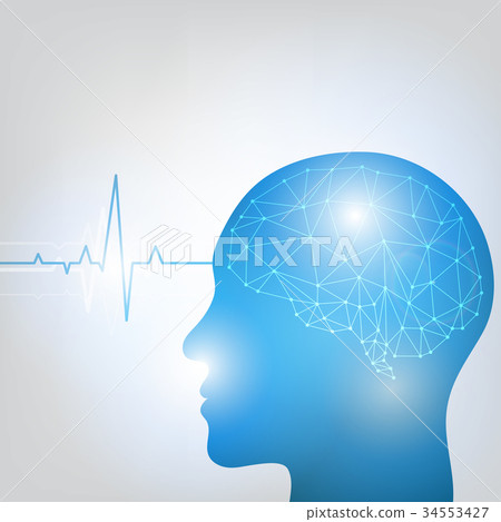 Human head and brain 34553427