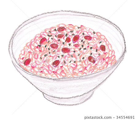 Red rice - Stock Illustration [34554691] - PIXTA