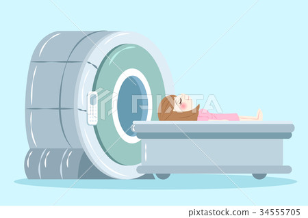 woman with mri woman with mri 34555705