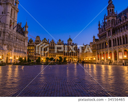 Pre-dawn Grand Plus Belgium Brussels Pre-dawn Grand Plus Belgium Brussels 34556465