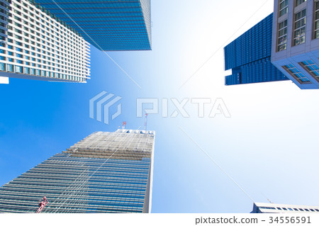 High-rise building in the office area 34556591