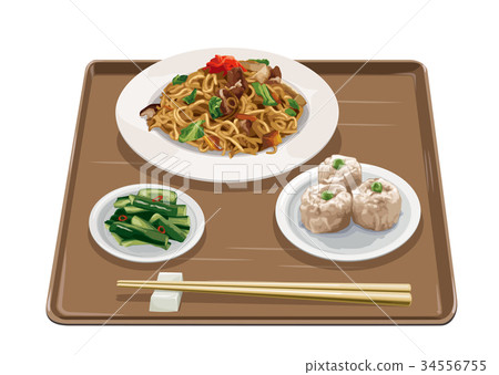 燒麥炒麵 燒麥炒麵 34556755