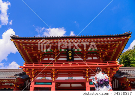  Tsurugaoka Hachimangu Shrine (Hanging in a rice field) · Honmyomiya (Shimpo) 34558557