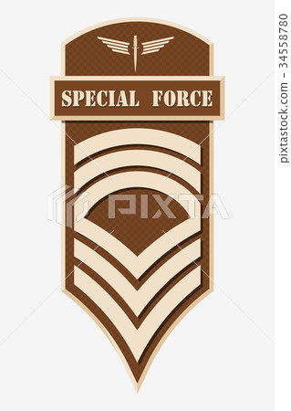 Military Ranks and Insignia. Stripes and Chevrons 34558780