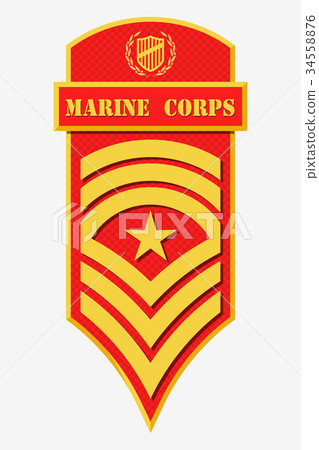 Military Ranks and Insignia. Stripes and Chevrons 34558876
