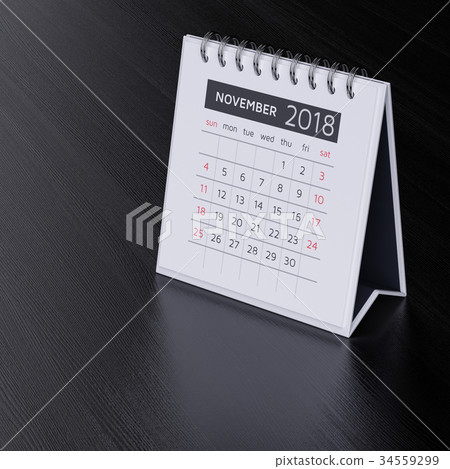 Calendar for november 2018 34559299