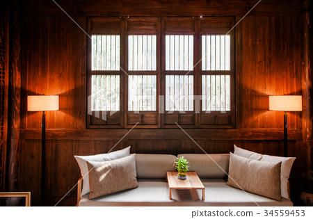 Contemporary Chinese style sofa couch 34559453