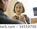60s female speaking with men 34559798