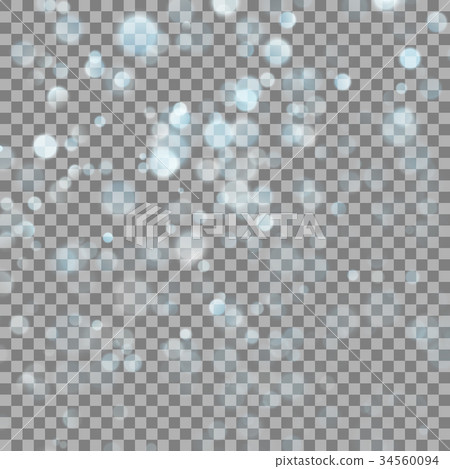 Abstract blue bokeh. EPS 10 34560094