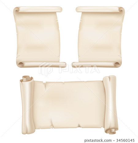 Parchment scrolls 34560145