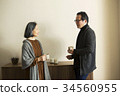 60s senior generation talking 34560955