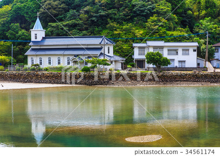 Nakanoura Church New Kamigoto Goto Islands 34561174