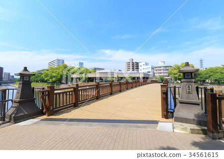 Minami Kashiwa Bridge-A bridge over the Kotsuki River- 34561615