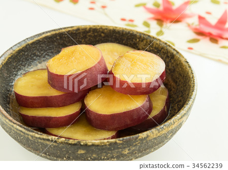Sweet potato simmered taste of autumn 34562239