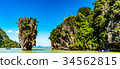 James Bond Island at Phang Nga Bay near Phuket 34562815