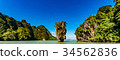 James Bond Island at Phang Nga Bay near Phuket 34562836