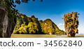 James Bond Island at Phang Nga Bay near Phuket 34562840