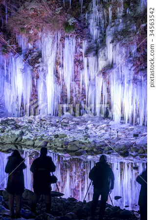 Three hammer icicle light up Chichibu Three hammer icicle light up Chichibu 34563542