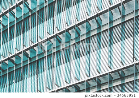 modern office building glass facade, architecture  34563951