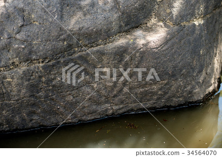 Ancient Petroglyph is located in the Sikhote-Alin Ancient Petroglyph is located in the Sikhote-Alin 34564070