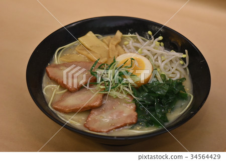 日式拉麵丼飯烤物 34564429