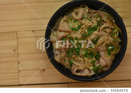 日式拉麵丼飯烤物 日式拉麵丼飯烤物 34564479