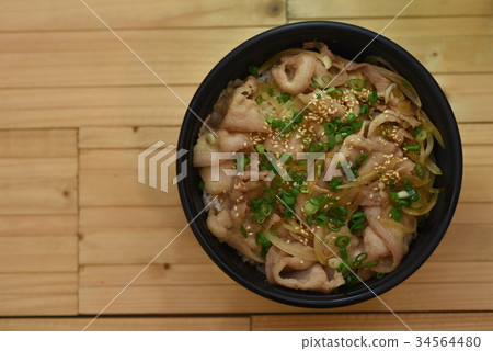 日式拉麵丼飯烤物 日式拉麵丼飯烤物 34564480