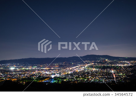 Wakakusayama, Nara City, Nara Prefecture *Photo taken in April 2017 34564572